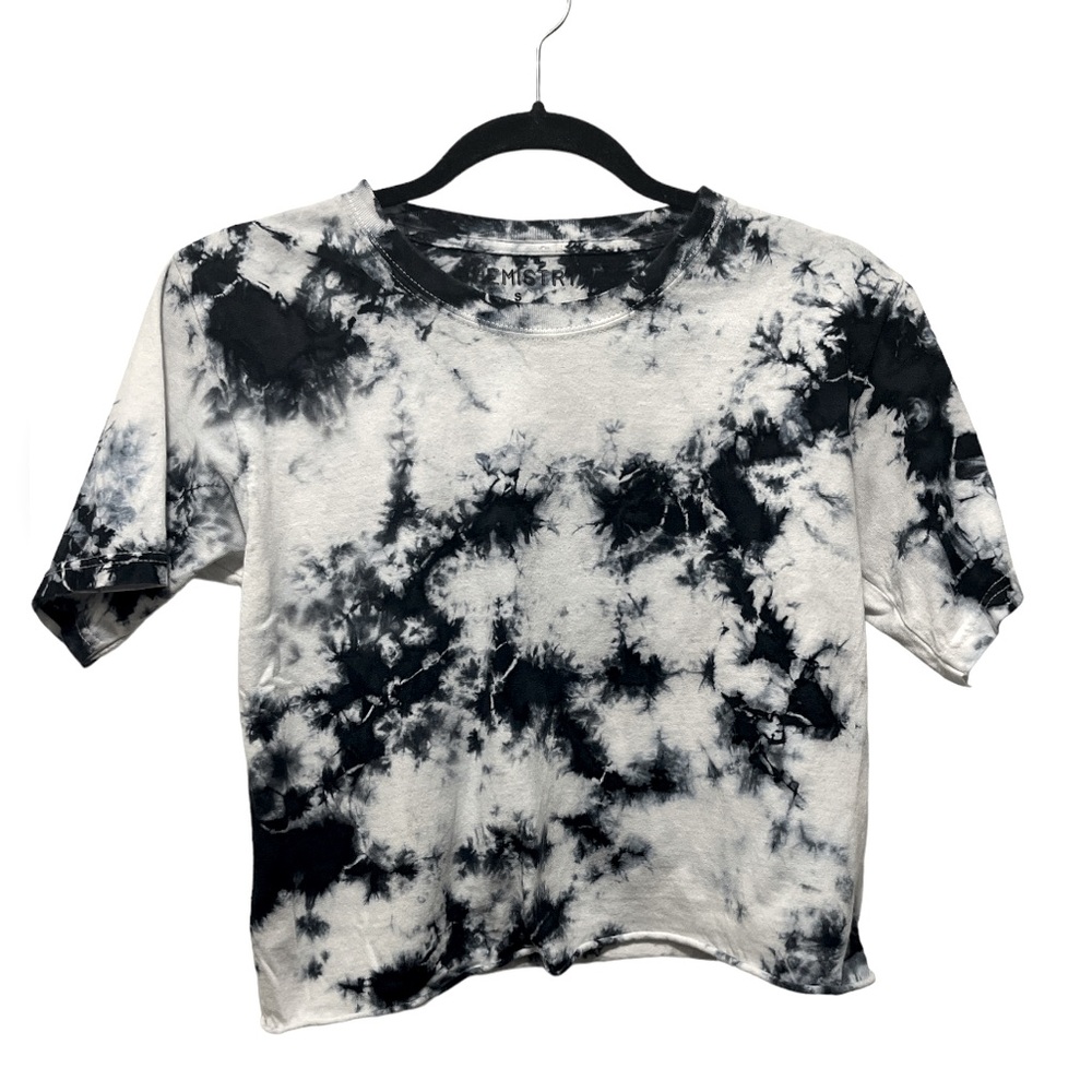 Blue and White Marble Shirt